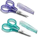 PAFASON - Tijera de corte de tela de hilo recto curvado de acero inoxidable